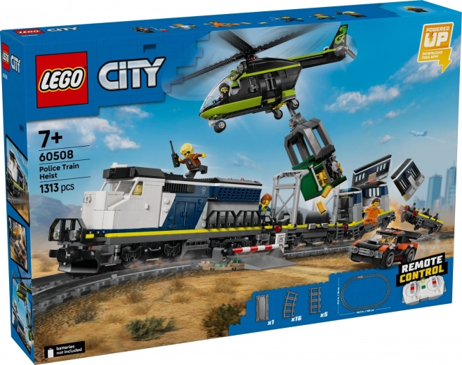 Lego City assalto al treno della polizia