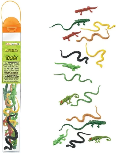Safari Ltd. Toobs tubo rettili – figurine di rettili - 1 pezzo