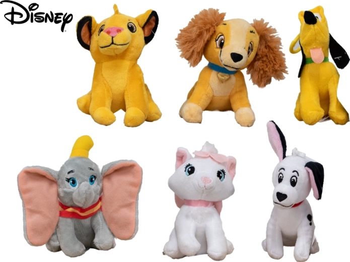 Portachiavi peluche Disney 11–12 cm