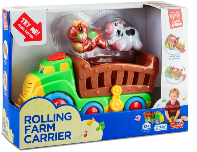 Camion con animaletti della fattoria