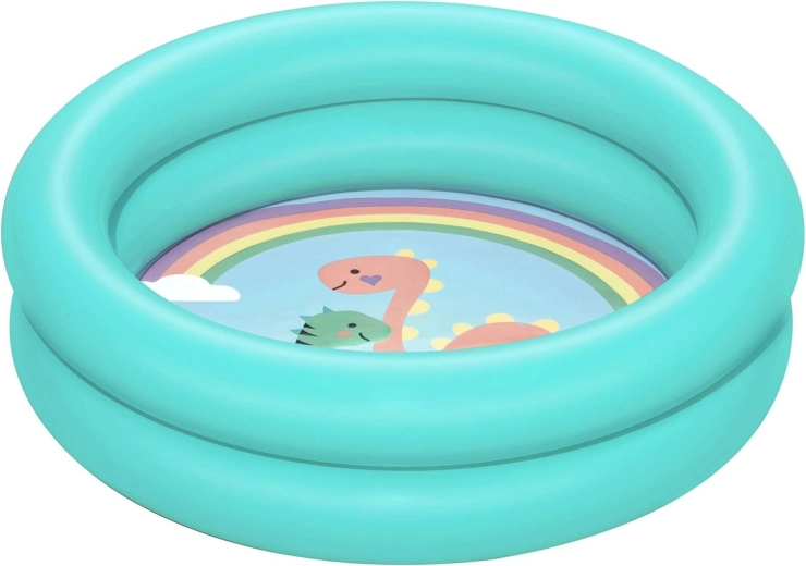 Piscina gonfiabile per bambini 61 × 15 cm turchese