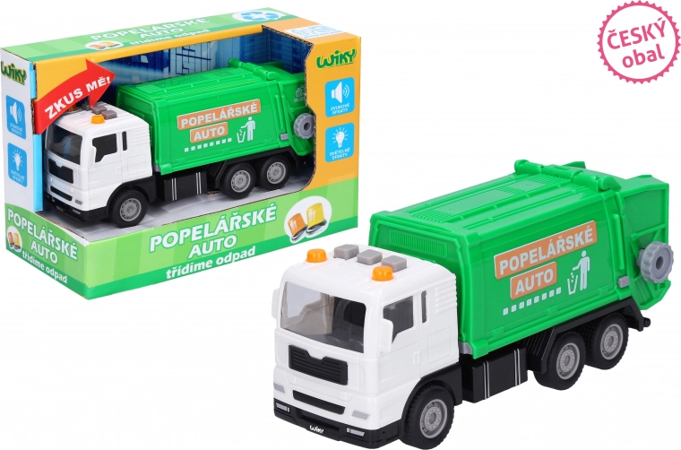 Camion dei rifiuti con Effetti