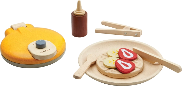 Plan Toys set in legno per preparare i waffle