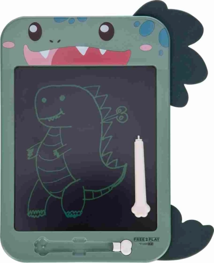 FreeON Free2Play lavagna magnetica da disegno dinosauro - 1 pezzo
