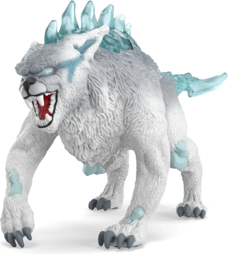 Lince di Ghiaccio ELDRADOR CREATURES – figurina da collezione per bambini 7–12 anni