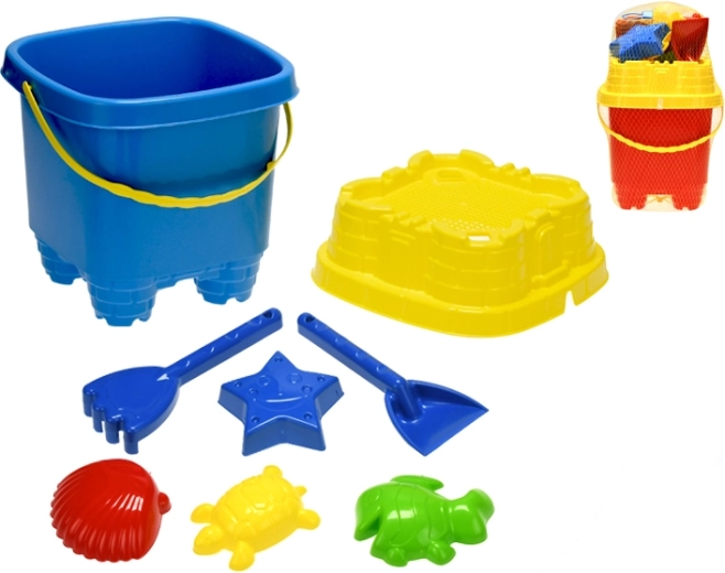 Set da sabbia con formine 20 cm (4 pz) per bambini da 10 mesi