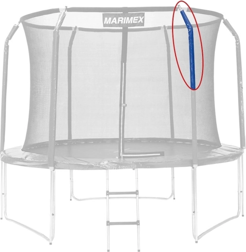 Marimex palo di ricambio per rete di sicurezza – parte superiore per trampolino 305 cm