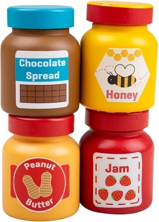 Set di creme spalmabili in legno