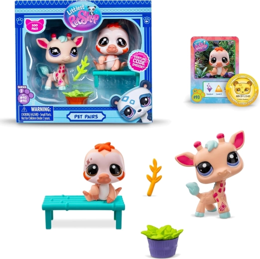 Hasbro Littlest Pet Shop Pet Zoo set di personaggi e accessori