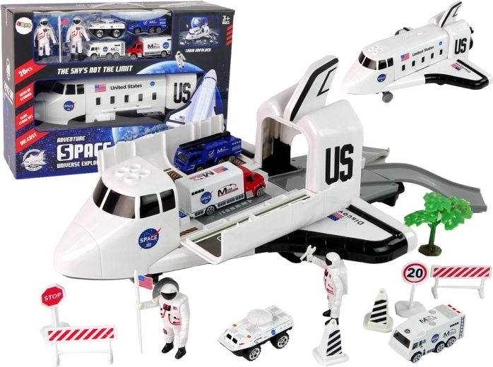 Set navetta spaziale con veicoli e accessori