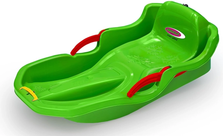 Bob Snow Play Comfort 80 cm verde con freni manuali