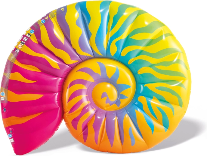 Materassino gonfiabile a conchiglia per piscina