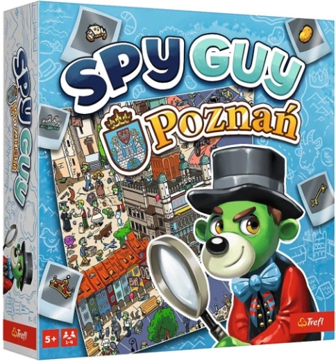 Spy Guy Poznań – gioco cooperativo per famiglie con mappa gigante della città