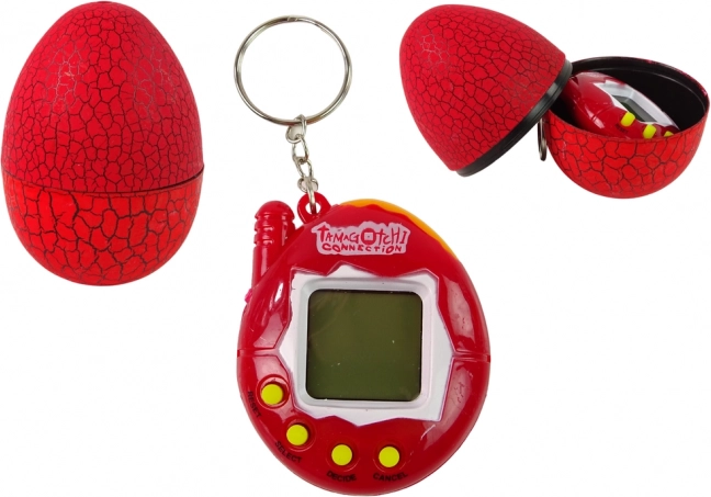 Tamagotchi nel gioco con ovetto Animaletto elettronico rosso