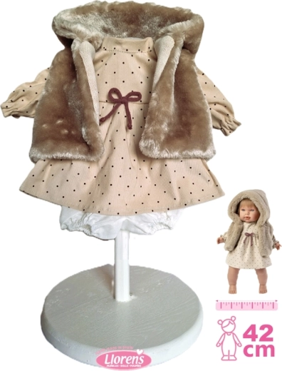 Llorens vestitino per bambola 42 cm – set 3 pezzi