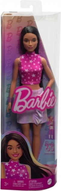 Barbie Fashionistas bambola con top rosa con stelle