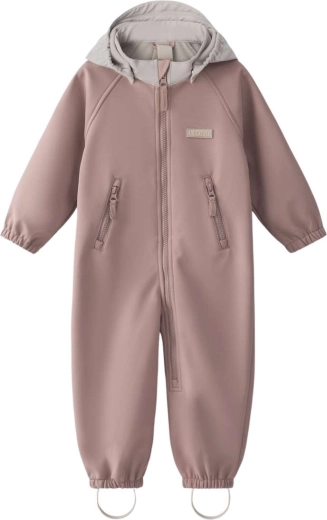 Tuta in softshell Leokid Lilo Ash rose taglia 80