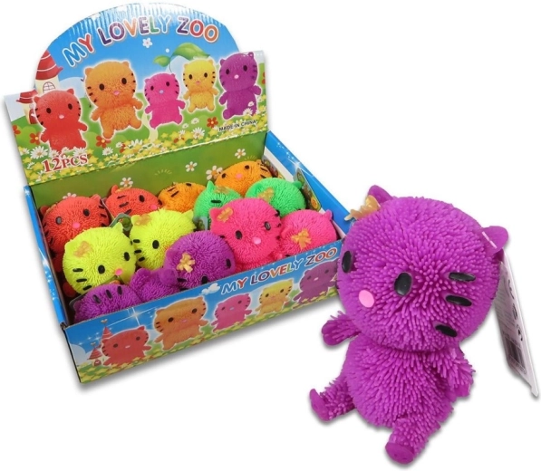 Gatto antistress 10 cm – giocattolo da spremere per bambini
