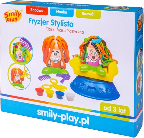 Smily Play plastilina set da parrucchiere Stylista