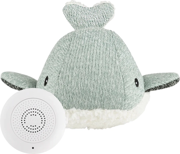 Peluche ricaricabile Flow con battito cardiaco Moby Green