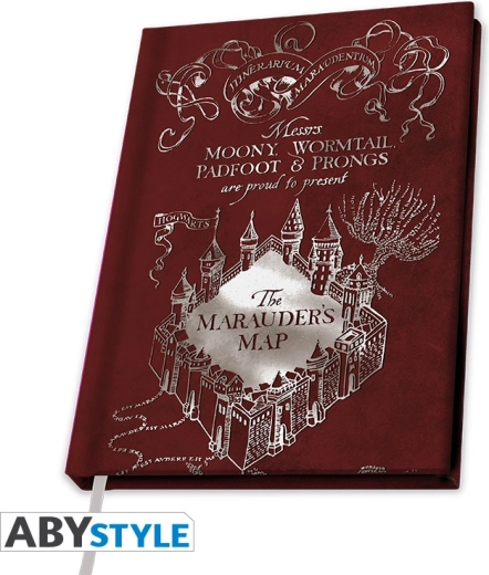 Diario Harry Potter A5 – Mappa del Malandrino