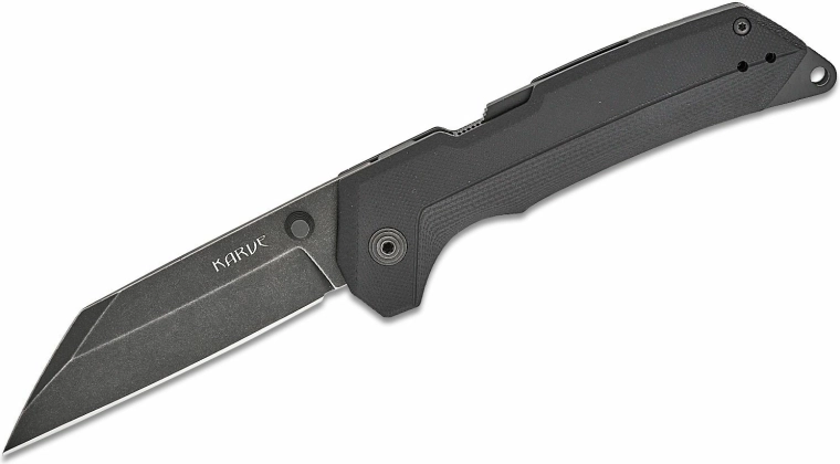Cold Steel Karve coltello pieghevole 9,5 cm, nero, G10, clip