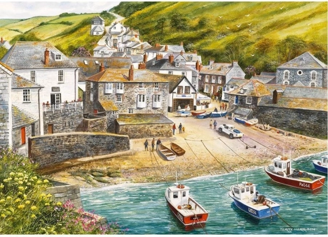 Puzzle Gibsons Porto di Port Isaac, Cornovaglia – 500 pezzi