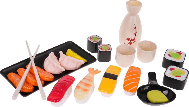Ricco set sushi per bambini – set da gioco da 22 pezzi