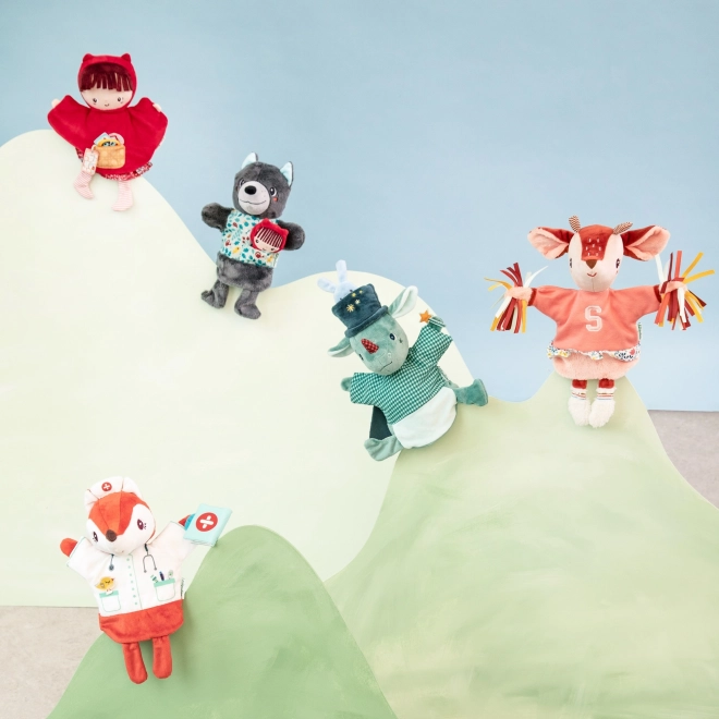 Burattino da mano Mago Draghetto Joe