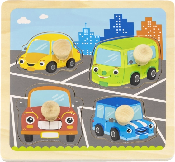 BABU puzzle in legno veicoli