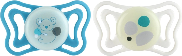 Ciucci Chicco PhysioForma light in silicone ortodontici neutri 16–36 mesi, 2 pz