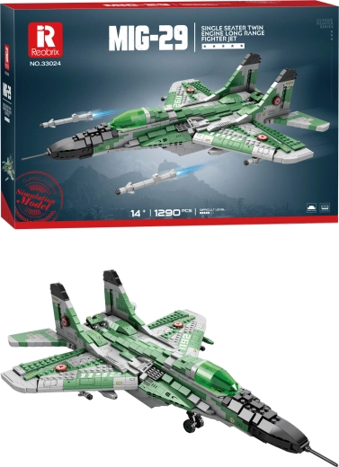 Kit di costruzione del caccia MiG-29 (1290 pezzi)