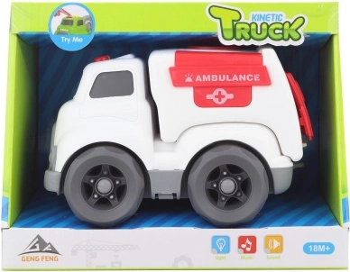 Ambulanza giocattolo a batterie con suoni