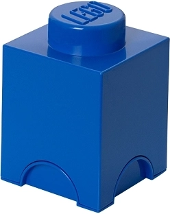 Box contenitore LEGO 1 blu - 1 pezzo