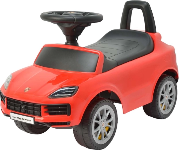Milly Mally Porsche Cayenne S cavalcabile per bambini rosso
