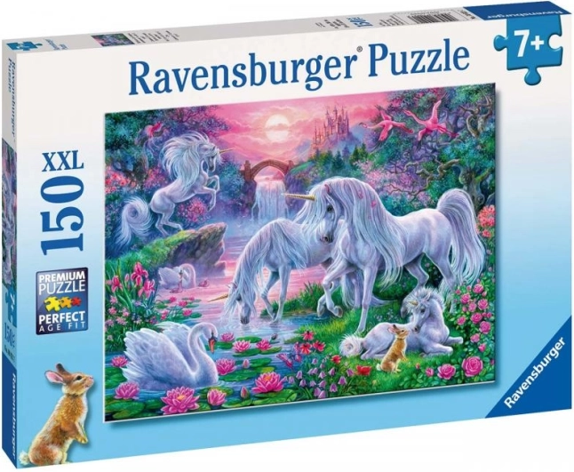 Puzzle Ravensburger Unicorni al tramonto 150 pezzi