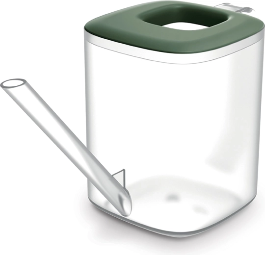 Annaffiatoio Tubi 1 l – trasparente, verde scuro