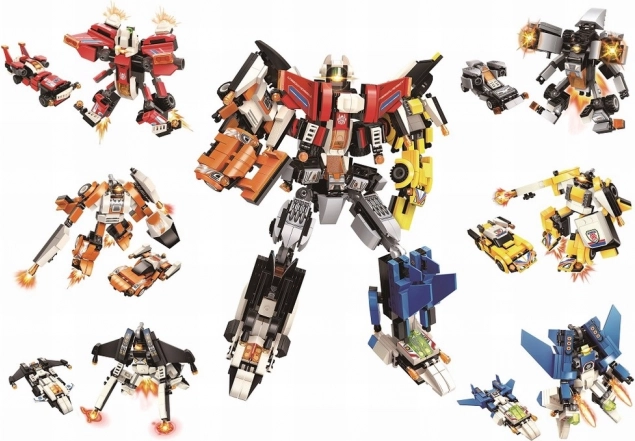 Qman Guardiani del nucleo della stella - set di costruzione veicolo robotico