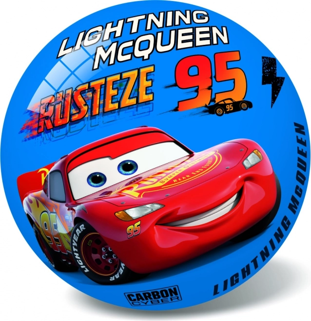 Pallone Disney Cars blu 14 cm