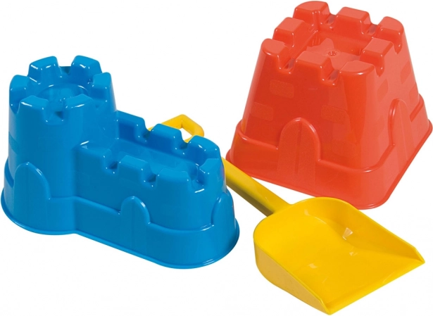 ANDRONI formine per sabbia – mura del castello con paletta (mix di colori)