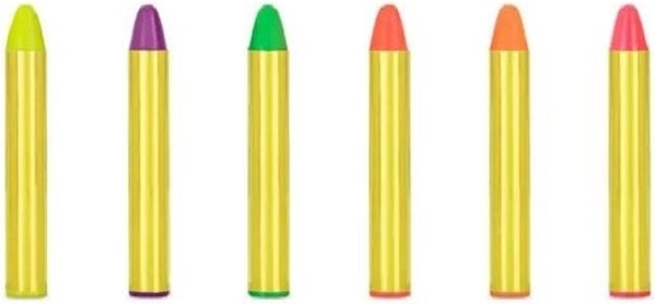 Matite per trucco viso – set da 6 colori