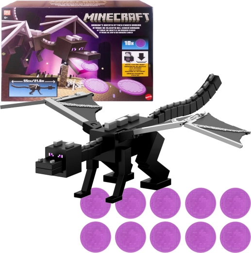 Minecraft Ender drago – attacco Respiro del Drago 55 cm