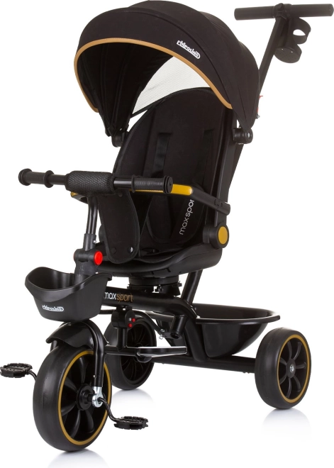Triciclo con cappottina Max Sport 2in1 – Obsidiana