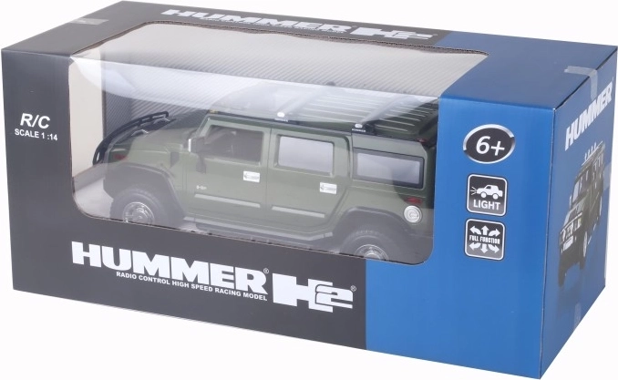 Auto RC Hummer 1:14 con telecomando - 1 pezzo