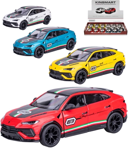 Kinsmart Lamborghini Urus Performante modello di auto in metallo 13 cm (1:34) - 1 pezzo