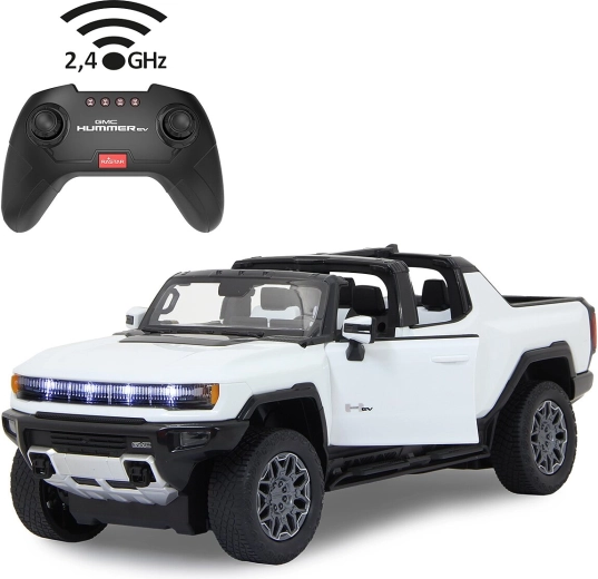 Auto RC JAMARA GMC Hummer EV 1:16 bianca