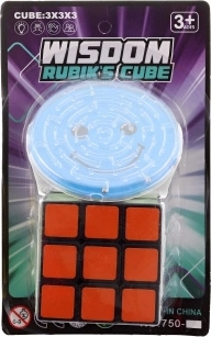 Cubo pieghevole e labirinto rompicapo