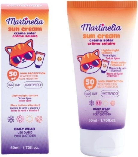 Crema solare resistente all’acqua per bambini SPF 50 50 ml
