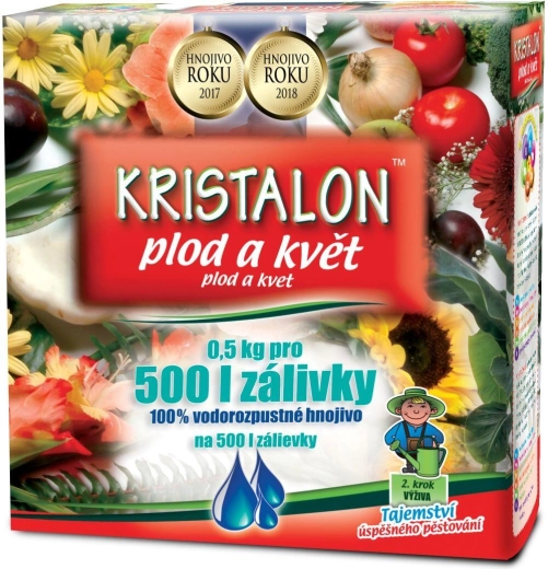 Kristalon frutti e fiori 0,5 kg – fertilizzante cristallino universale