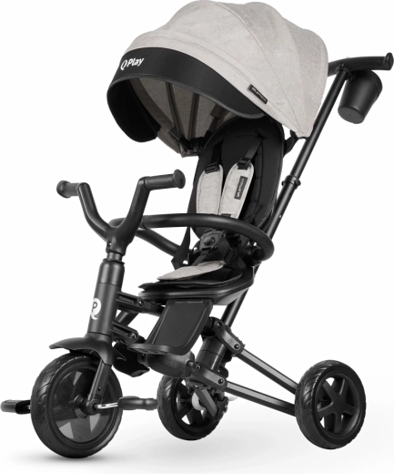 Triciclo pieghevole Qplay Nova Niello grigio